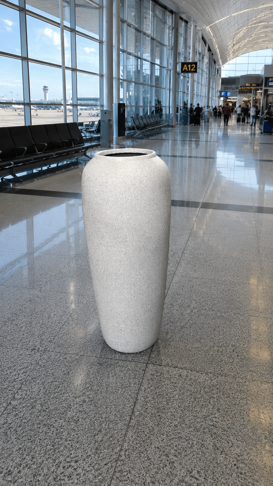 Imperia Tall FRP Planter- Medium - Image